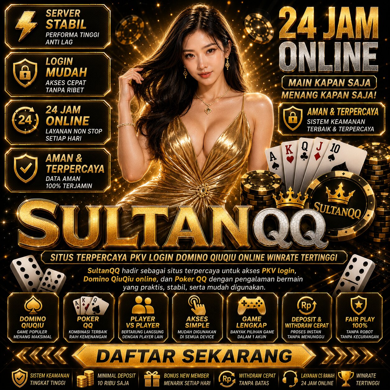 DominoQQ | Situs Terpercaya PKV Login Domino QiuQiu Online Winrate Tertinggi